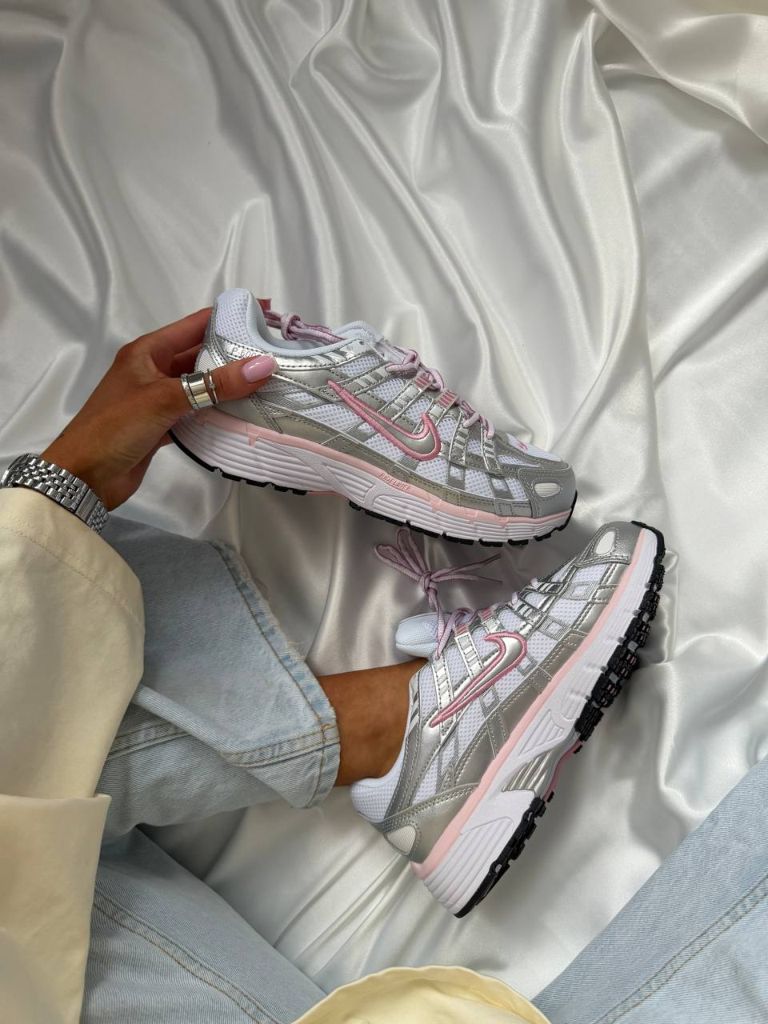 Кросівки Nike P-6000 White Elemental Pink 