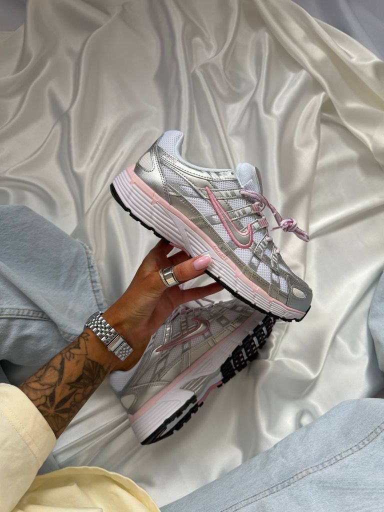 Кросівки Nike P-6000 White Elemental Pink 