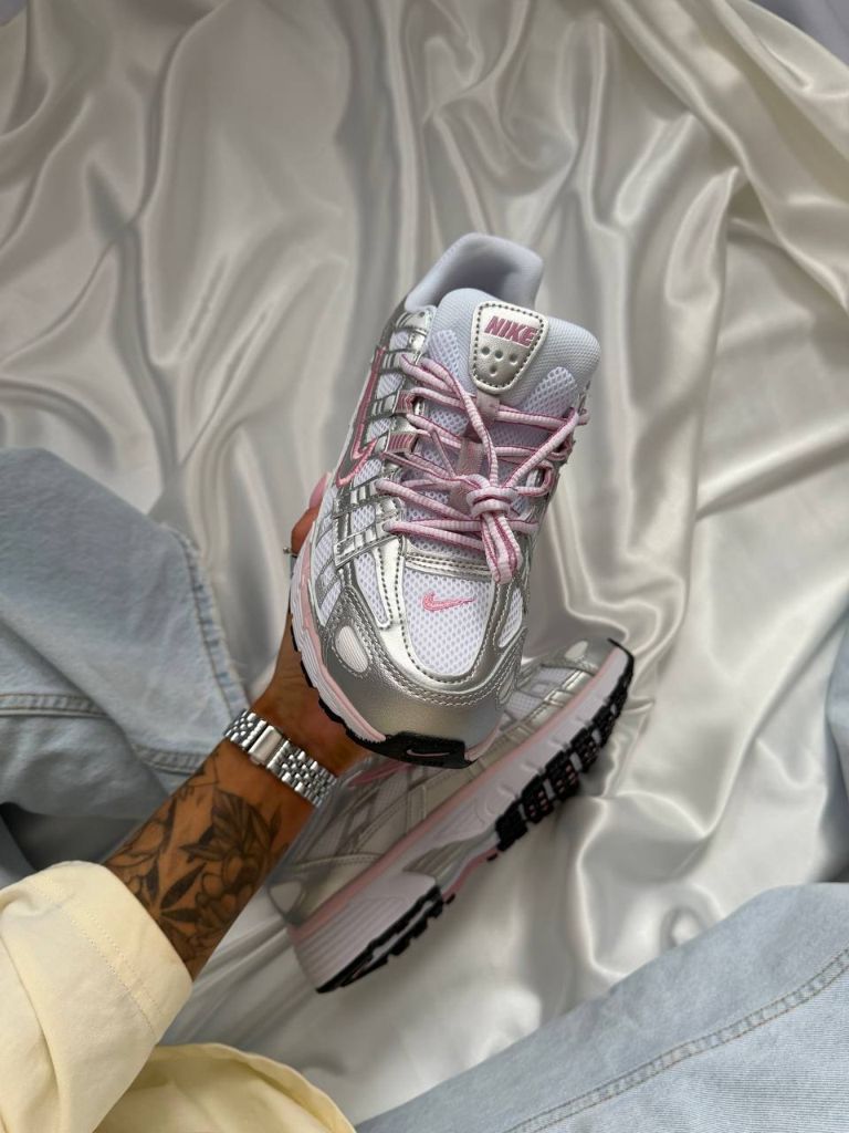 Кросівки Nike P-6000 White Elemental Pink 