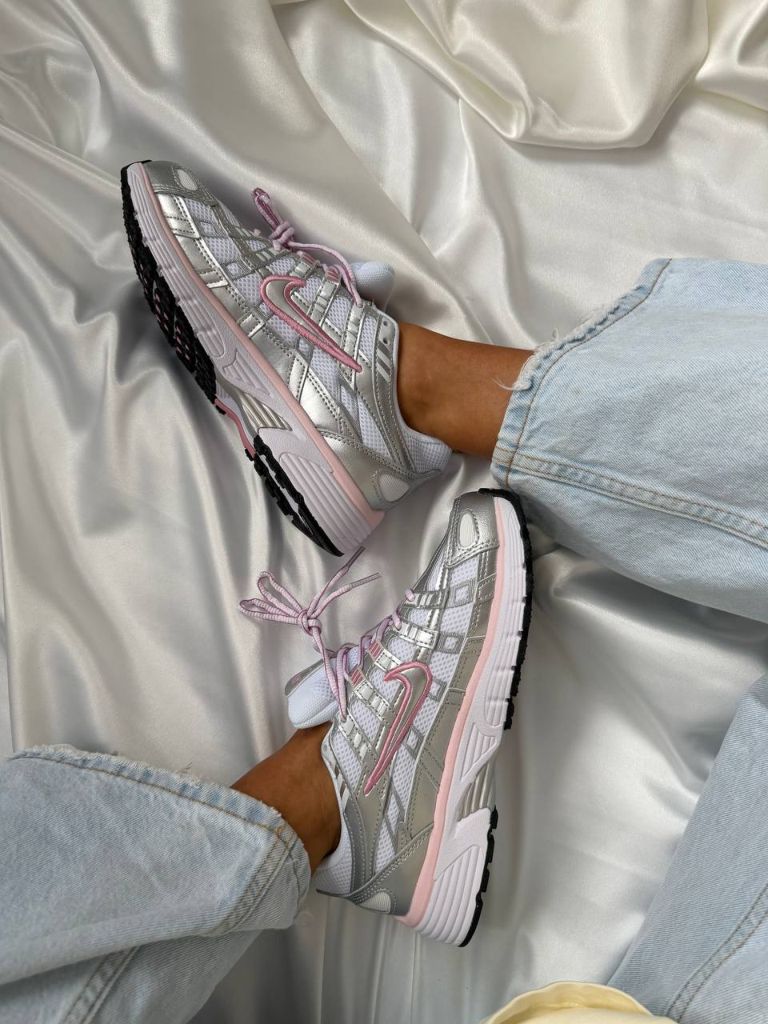 Кросівки Nike P-6000 White Elemental Pink 