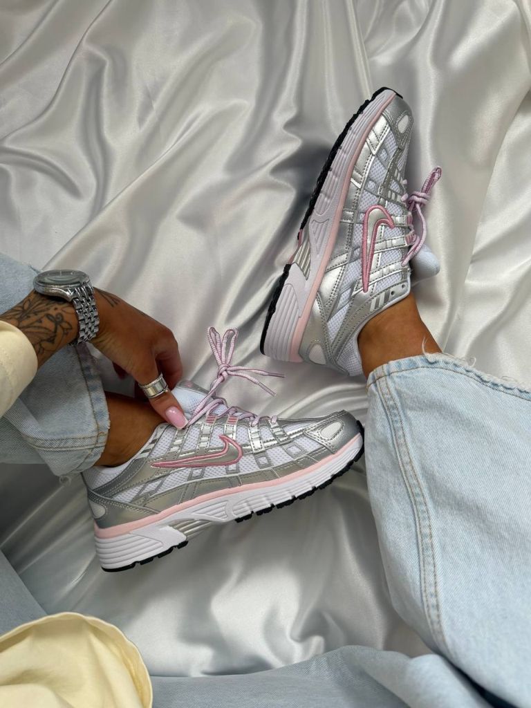 Кросівки Nike P-6000 White Elemental Pink 