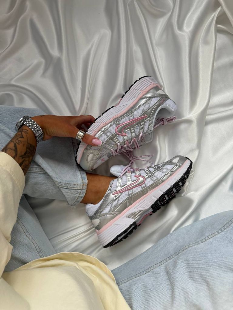 Кросівки Nike P-6000 White Elemental Pink 