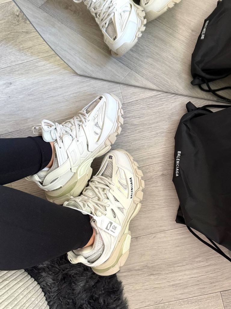 Кросівки білі Balenciaga Track White PREMIUM