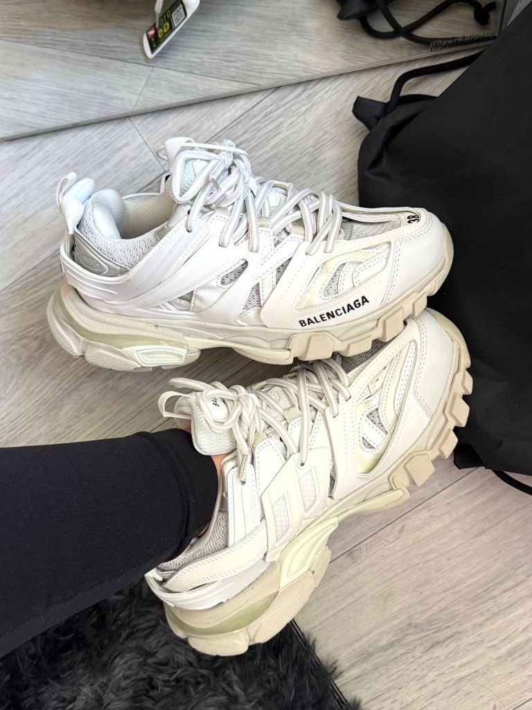 Кросівки білі Balenciaga Track White PREMIUM