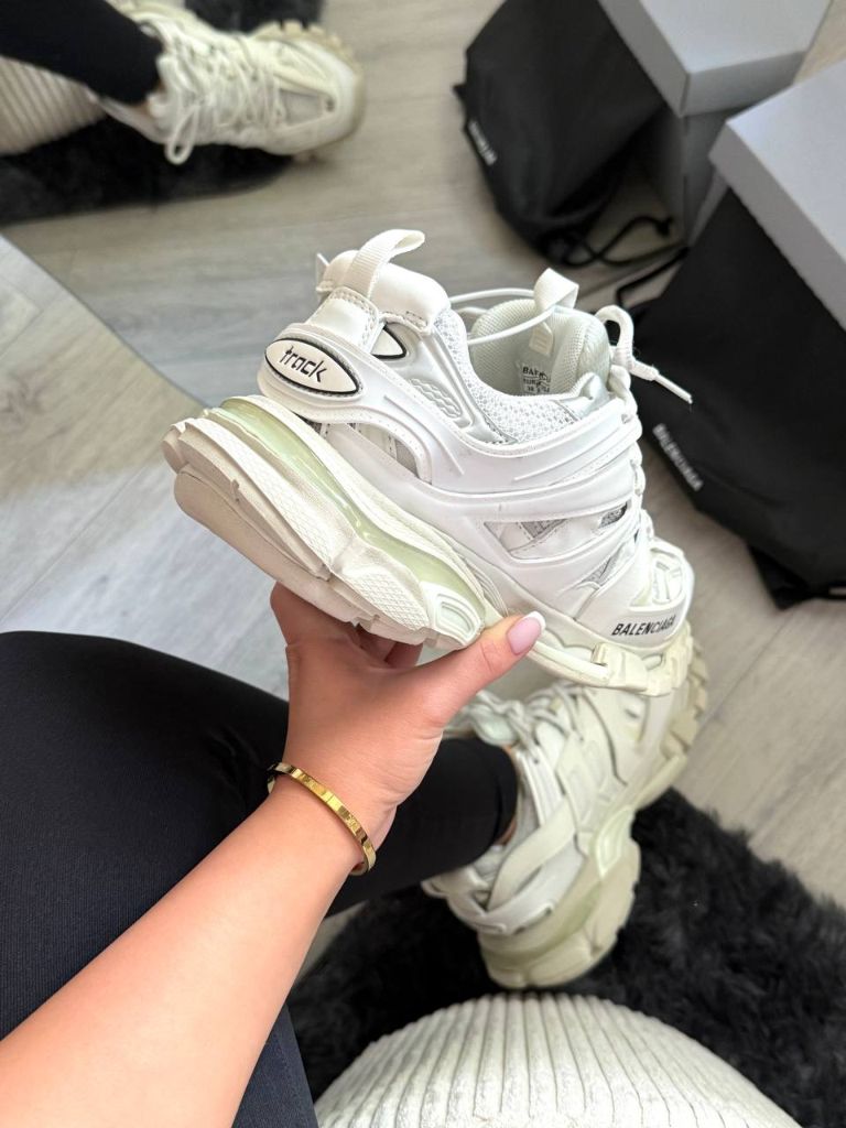 Кросівки білі Balenciaga Track White PREMIUM