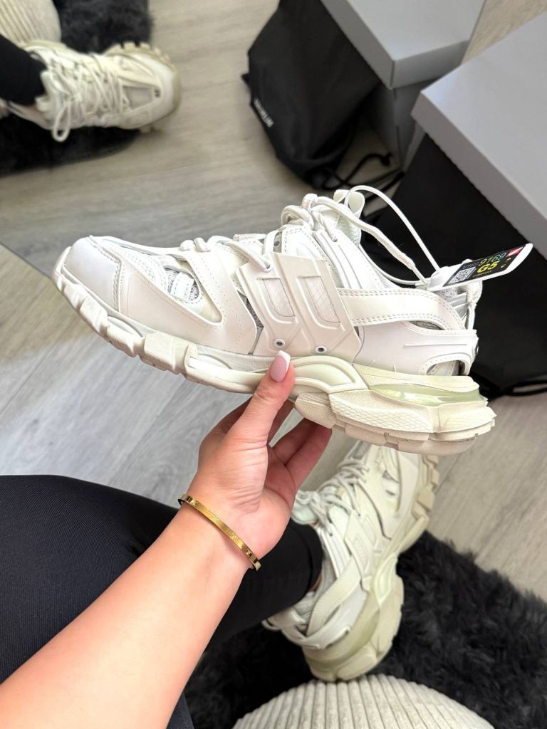 Кросівки білі Balenciaga Track White PREMIUM