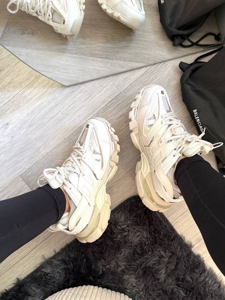 Кросівки білі Balenciaga Track White PREMIUM