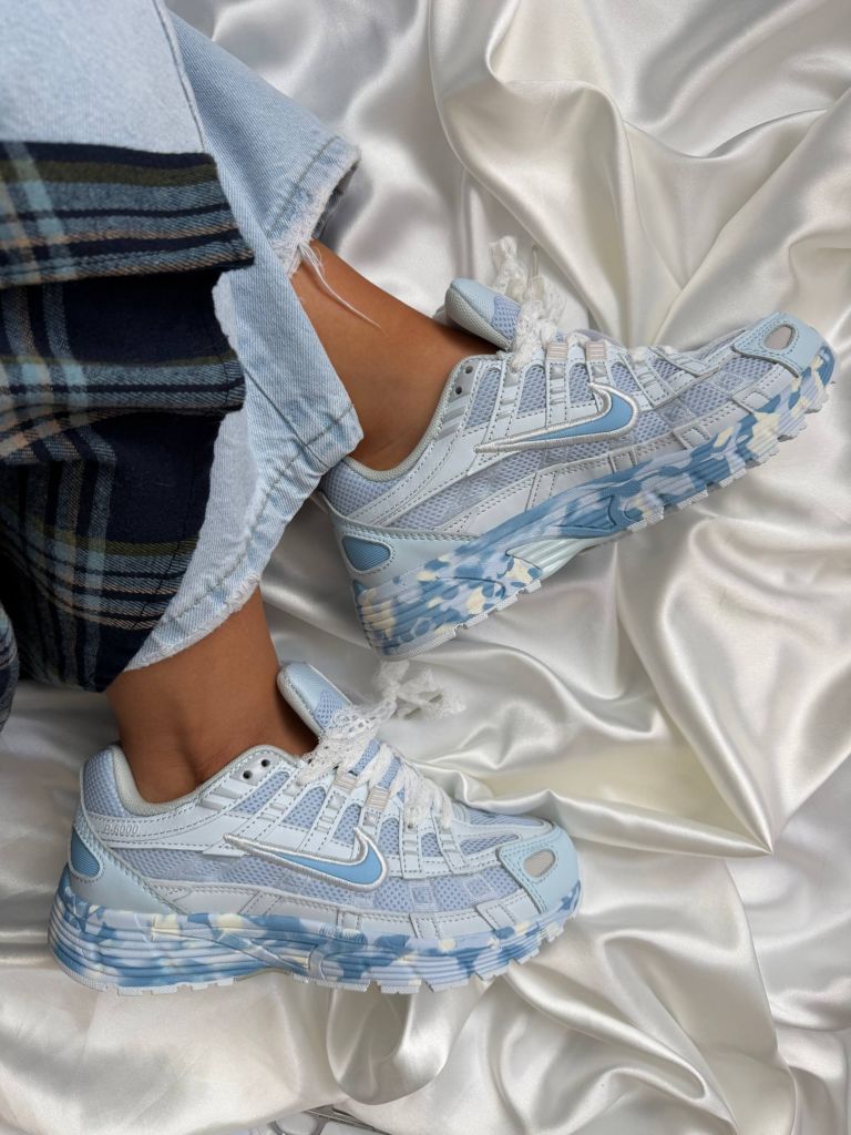 Кросівки блакитні Nike P-6000 Rideliner Blue 