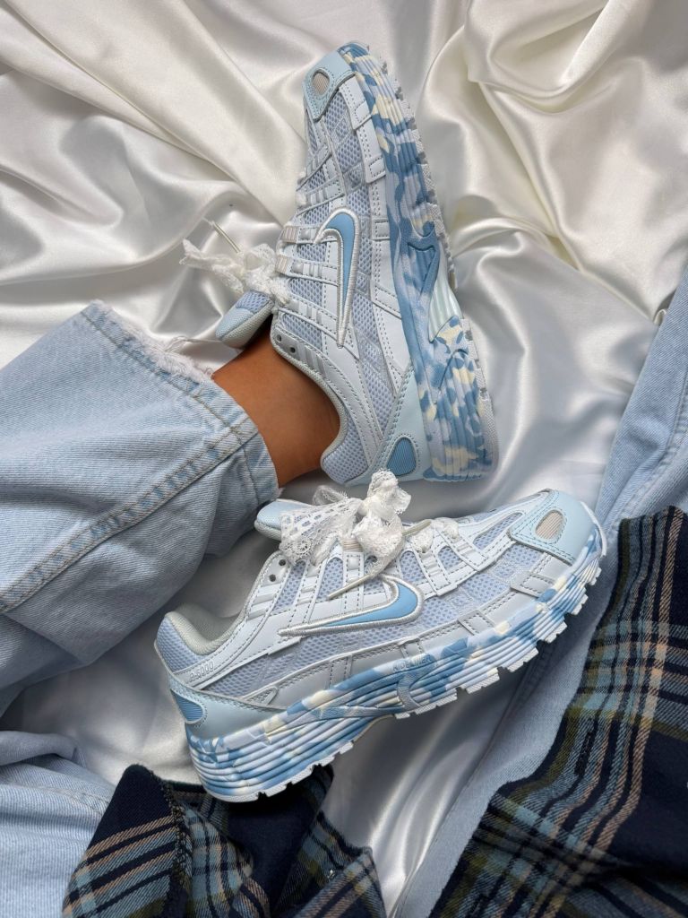 Кросівки блакитні Nike P-6000 Rideliner Blue 