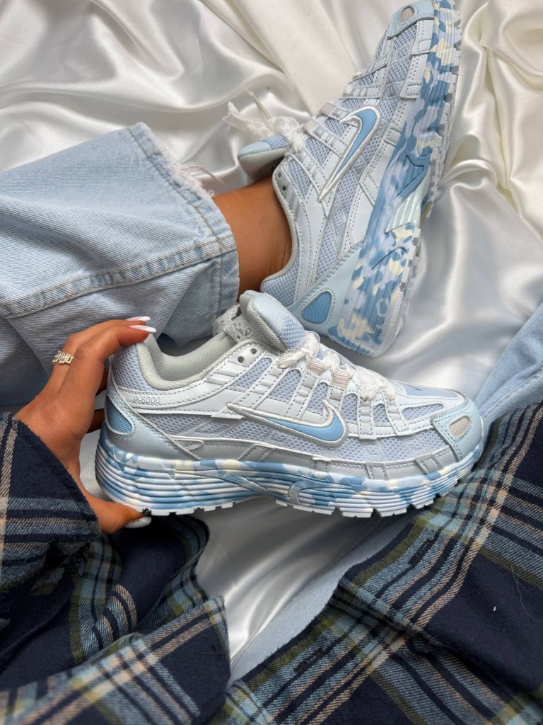 Кросівки блакитні Nike P-6000 Rideliner Blue 