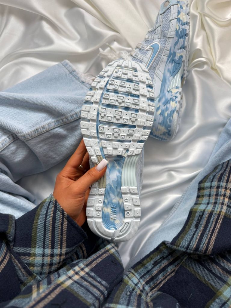 Кросівки блакитні Nike P-6000 Rideliner Blue 