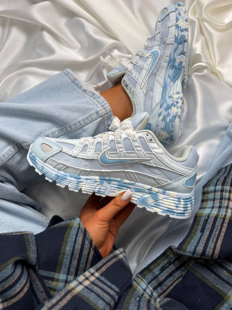 Кросівки блакитні Nike P-6000 Rideliner Blue 