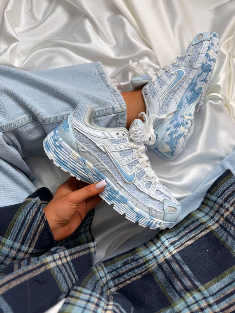 Кросівки блакитні Nike P-6000 Rideliner Blue 