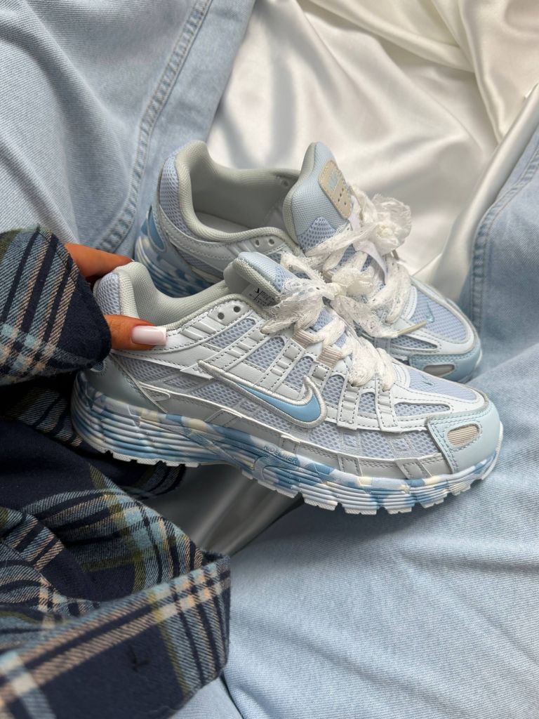 Кросівки блакитні Nike P-6000 Rideliner Blue 