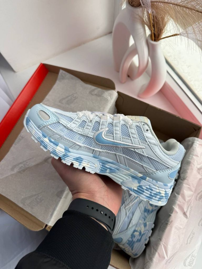 Кросівки блакитні Nike P-6000 Rideliner Blue 