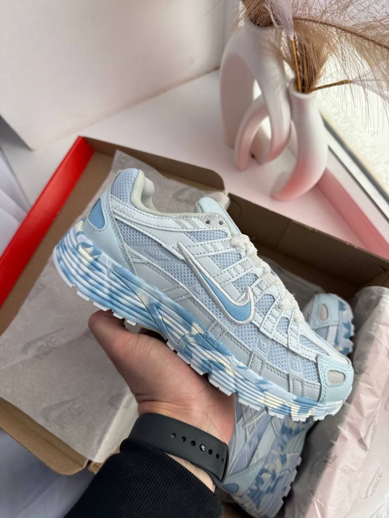 Кросівки блакитні Nike P-6000 Rideliner Blue 