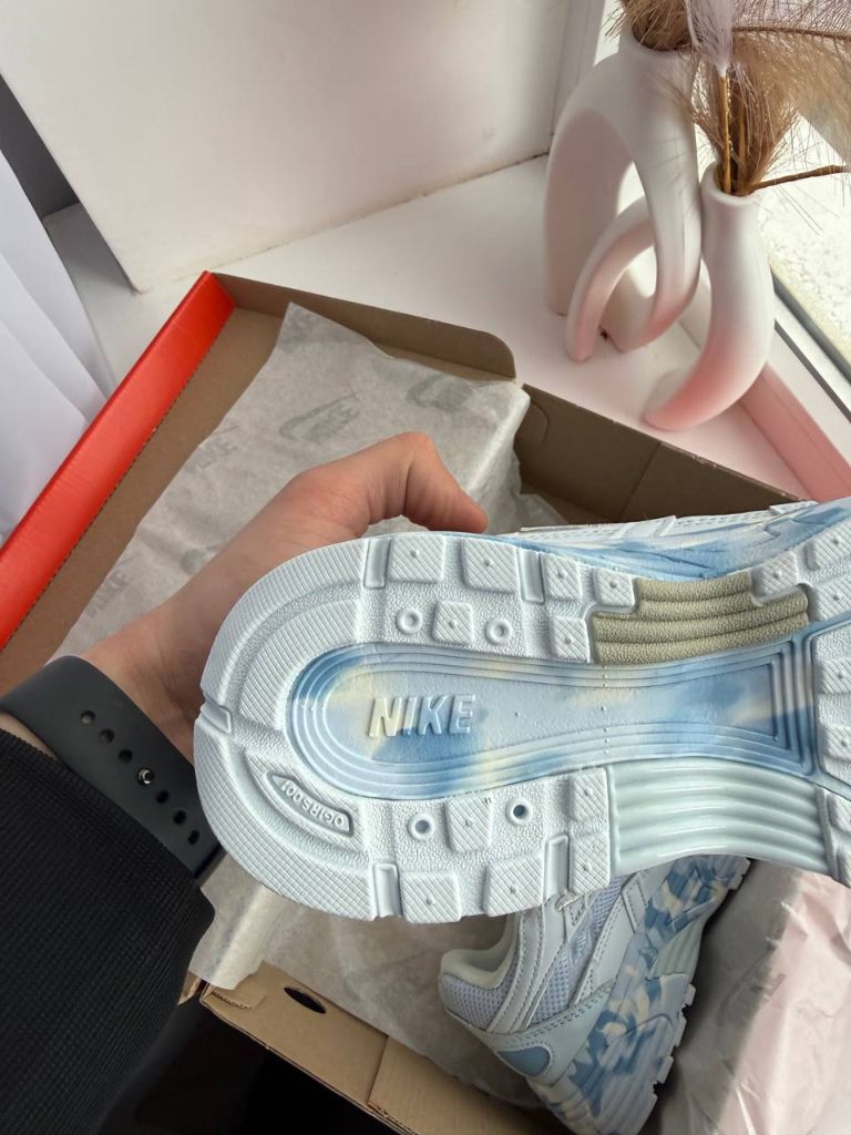 Кросівки блакитні Nike P-6000 Rideliner Blue 