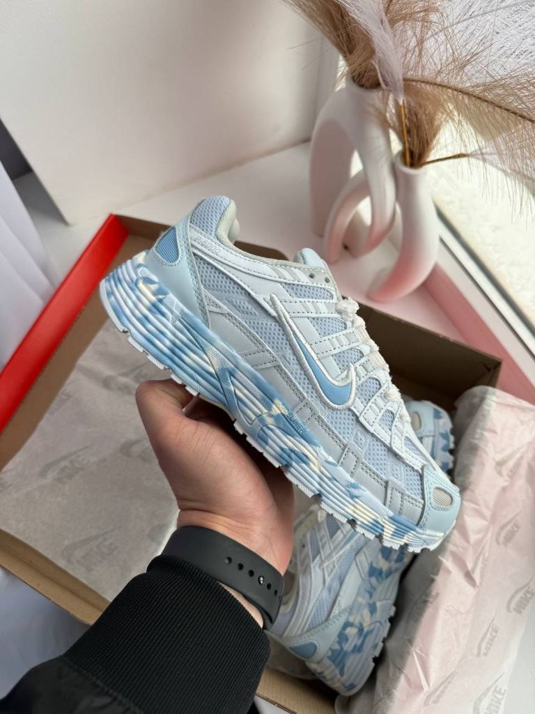 Кросівки блакитні Nike P-6000 Rideliner Blue 