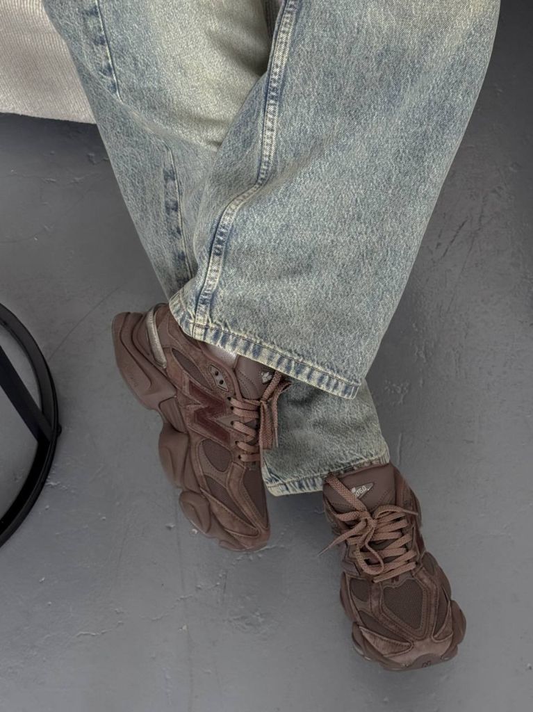 Кросівки шоколадні New Balance 9060 Brown 