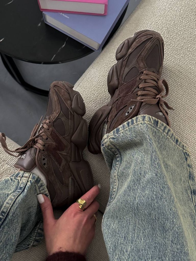 Кросівки шоколадні New Balance 9060 Brown 