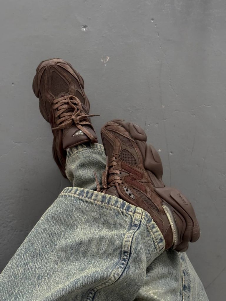 Кросівки шоколадні New Balance 9060 Brown 