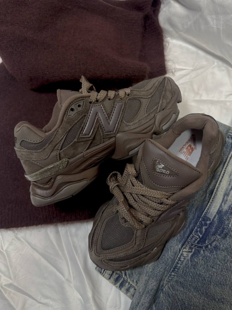 Кросівки шоколадні New Balance 9060 Brown 