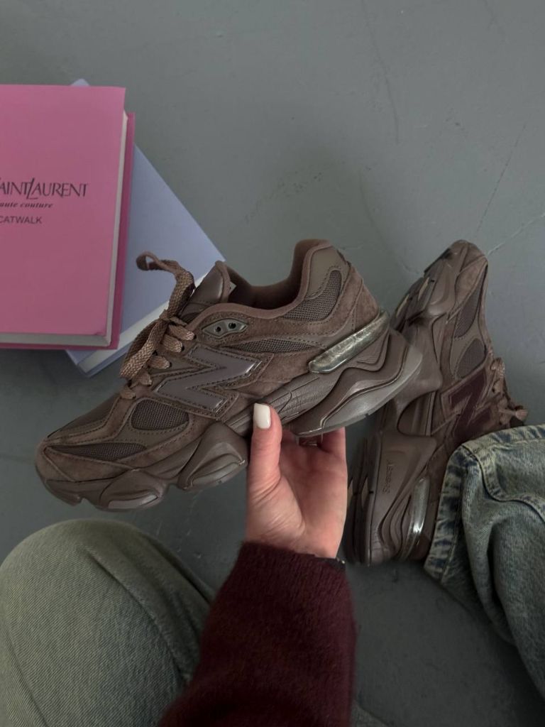 Кросівки шоколадні New Balance 9060 Brown 