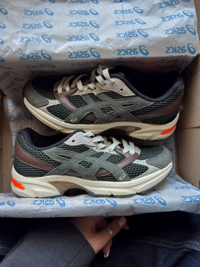 Кросівки хакі Asics Gel-1130 Khaki Brown Grey