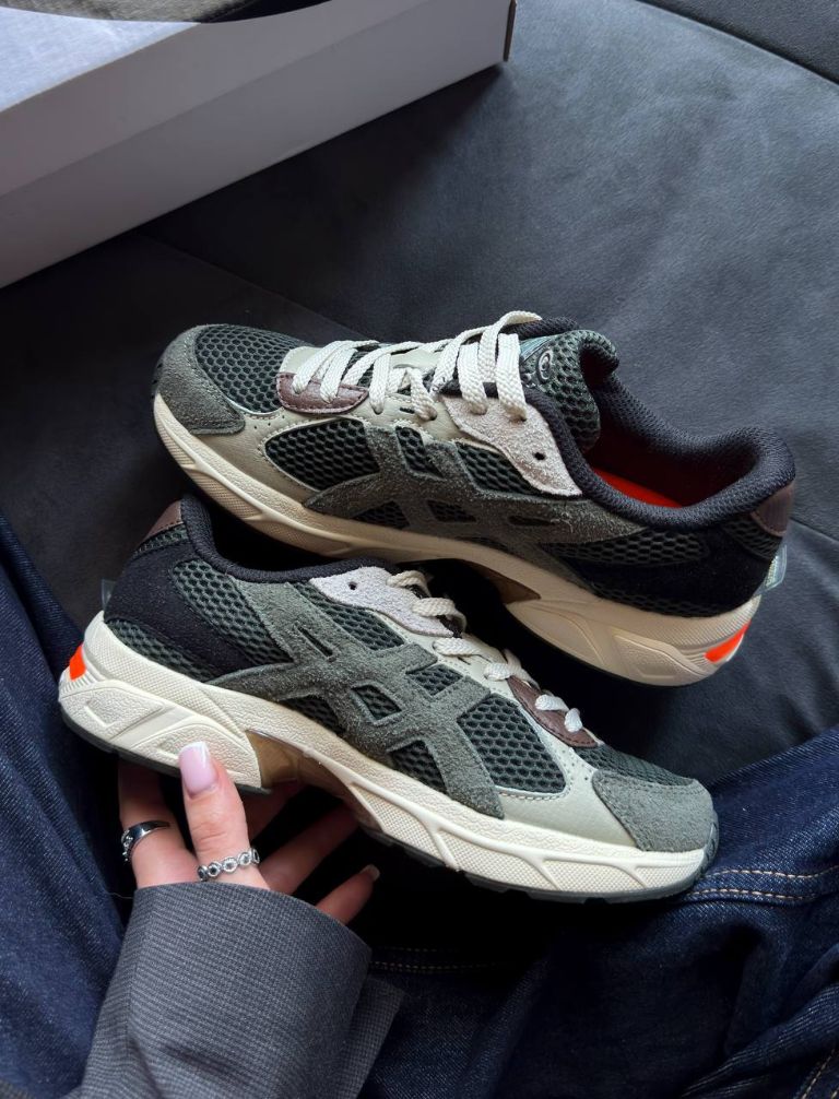 Кросівки хакі Asics Gel-1130 Khaki Brown Grey