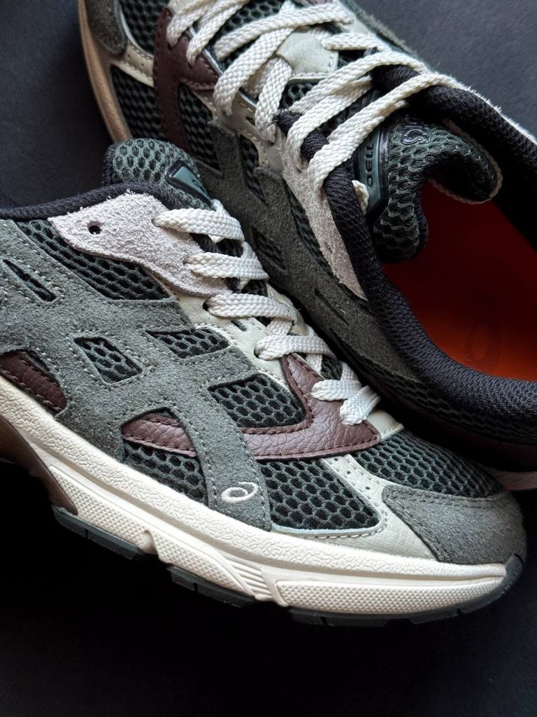 Кросівки хакі Asics Gel-1130 Khaki Brown Grey