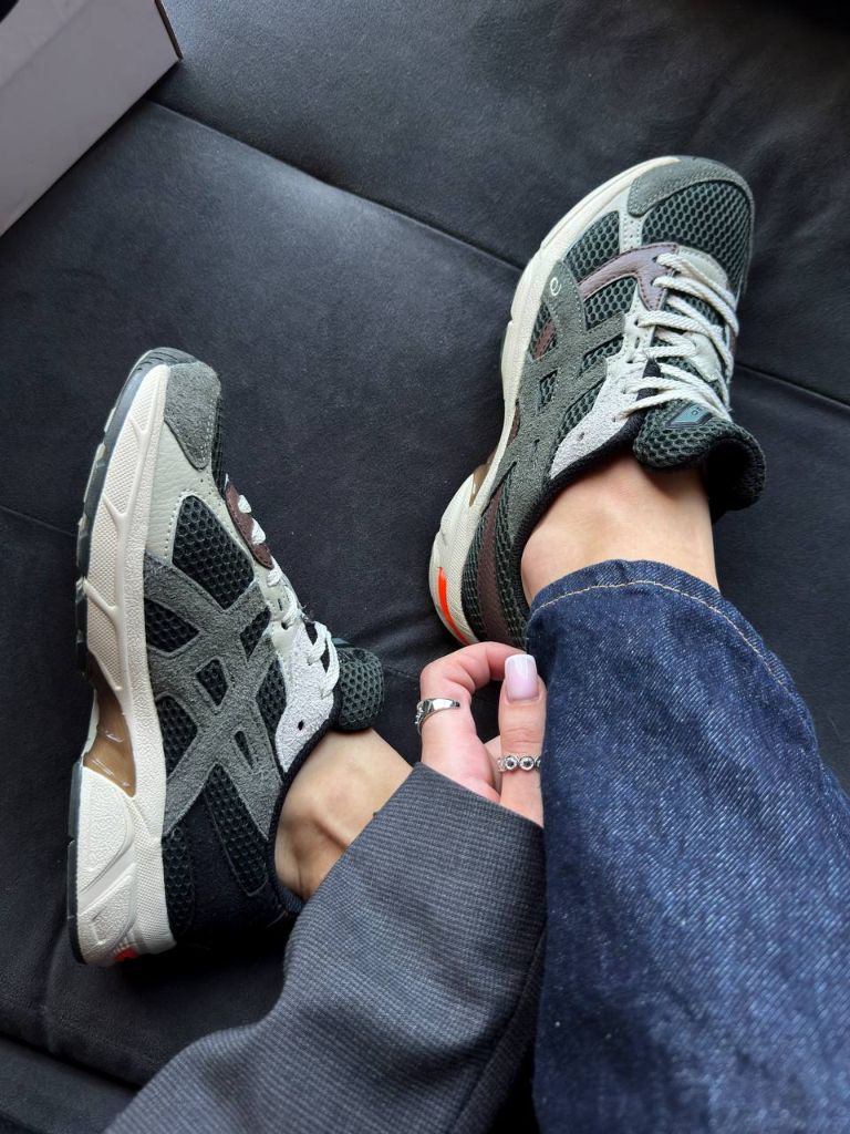 Кросівки хакі Asics Gel-1130 Khaki Brown Grey