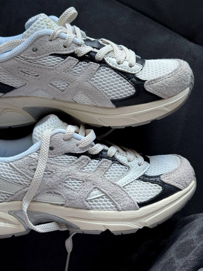 Кросівки бежеві Asics Gel-1130 White Black