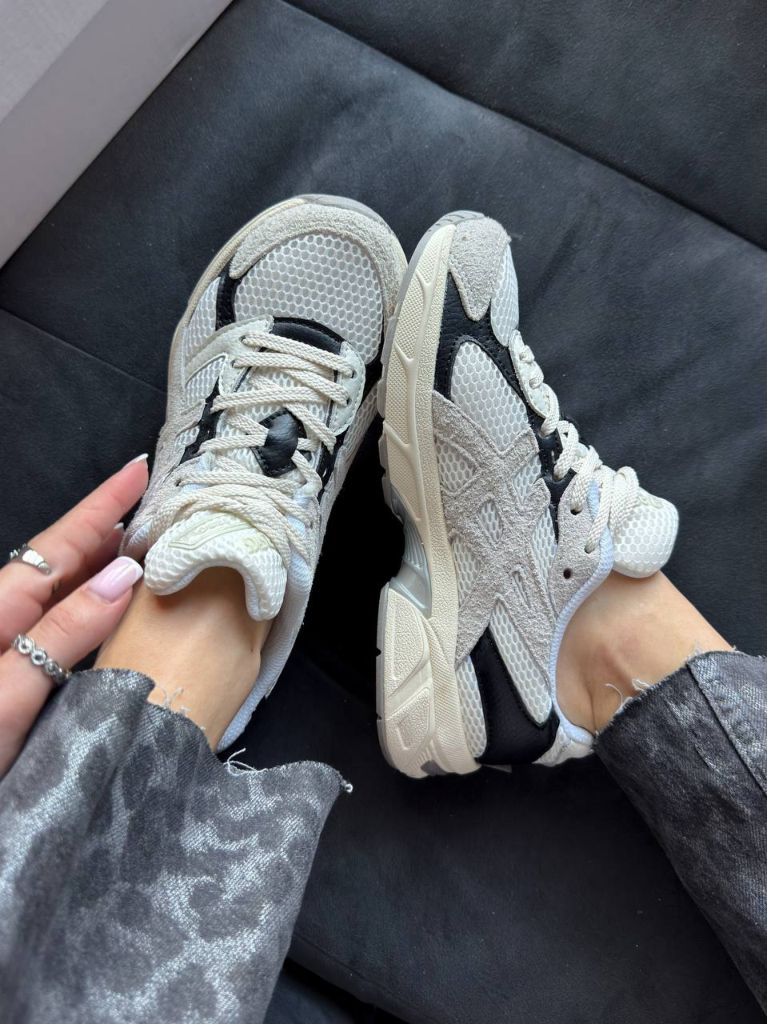 Кросівки бежеві Asics Gel-1130 White Black