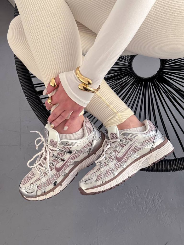 Кросівки Nike P-6000 White Pink