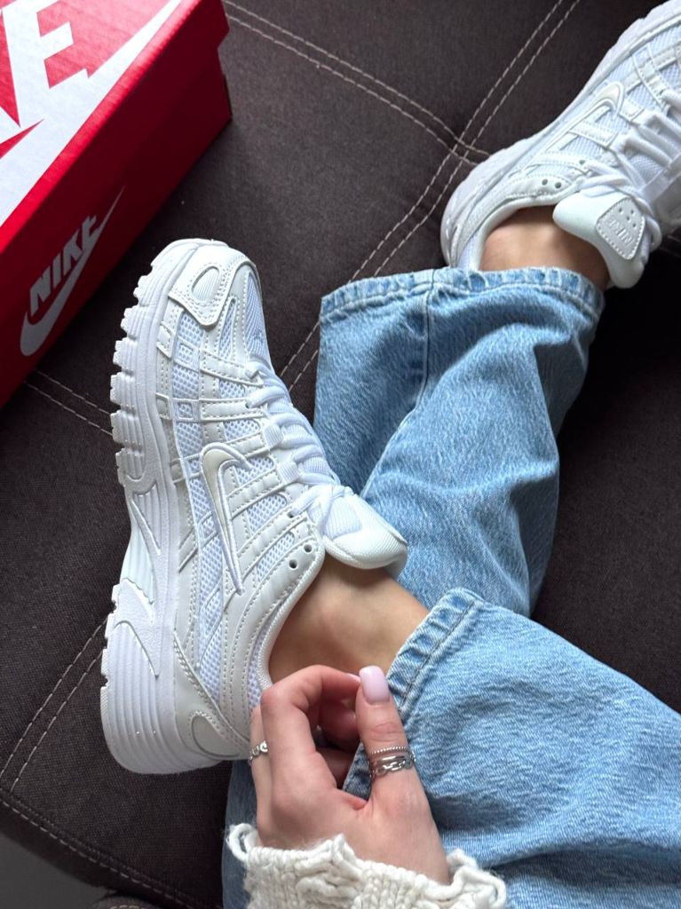 Кросівки білі Nike P-6000 White