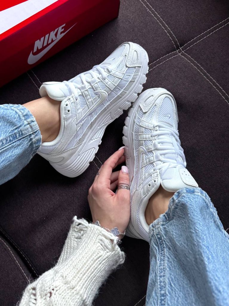 Кросівки білі Nike P-6000 White