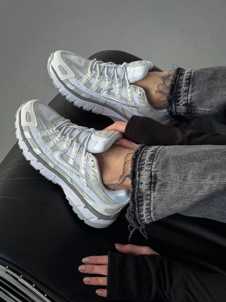 Кросівки Nike P-6000 White Grey