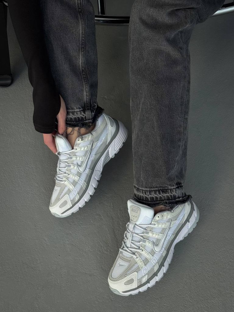 Кросівки Nike P-6000 White Grey