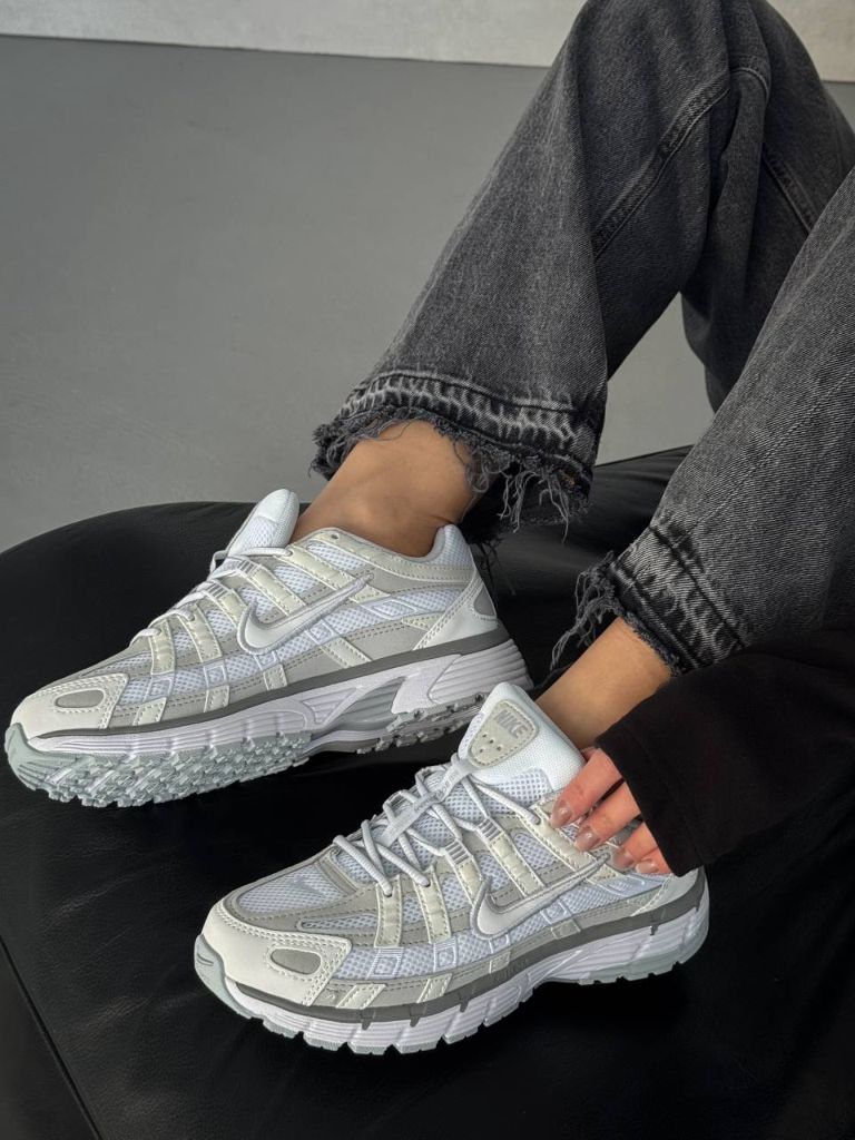 Кросівки Nike P-6000 White Grey