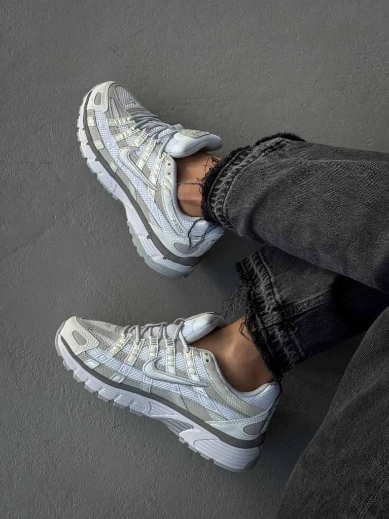 Кросівки Nike P-6000 White Grey