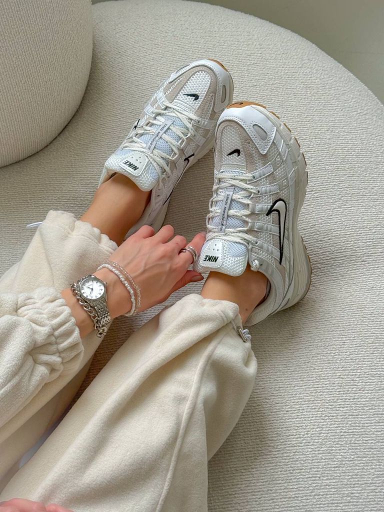 Кросівки Nike P-6000 White Beige