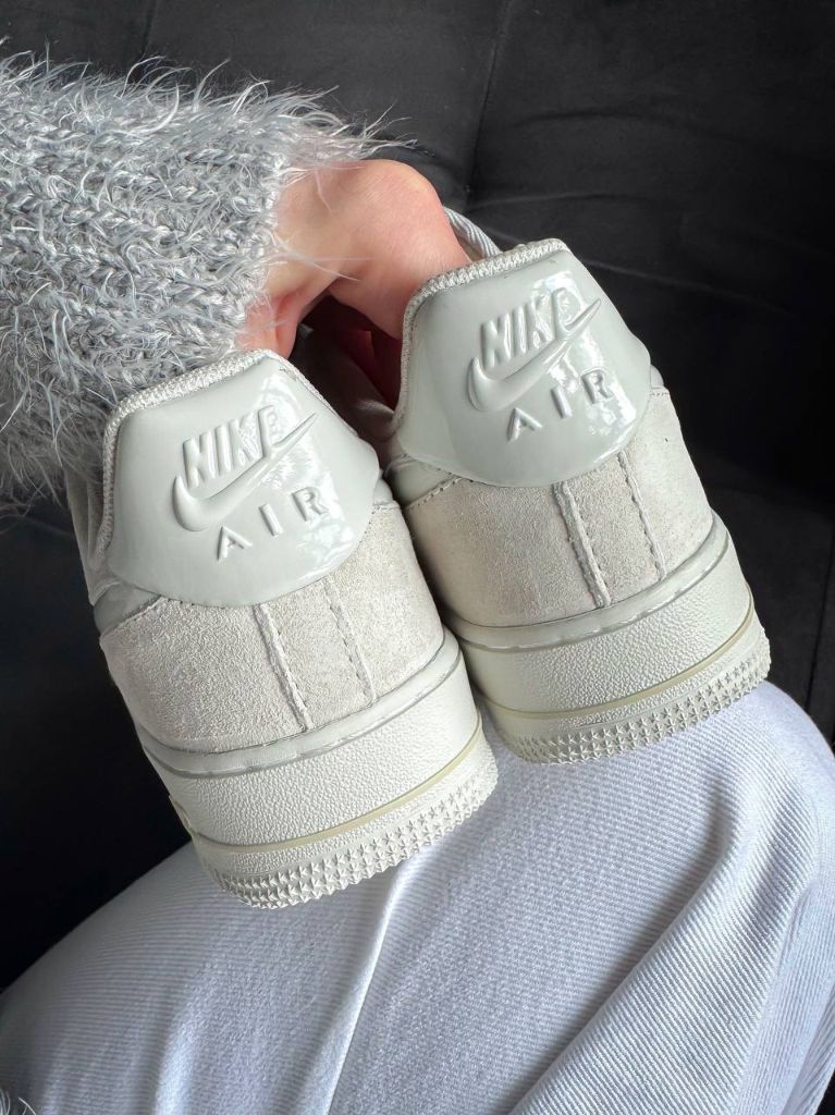 Кросівки Nike Air Force Wolf Grey Suede