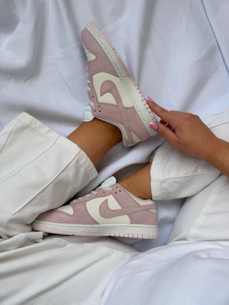 Кросівки Nike Dunk Low Pink Metallic Gold 