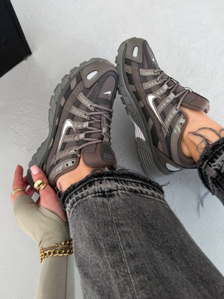 Кросівки коричневі Nike P-6000 Brown