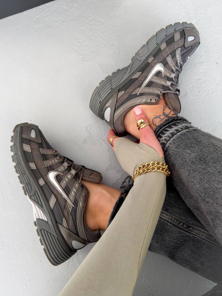 Кросівки коричневі Nike P-6000 Brown