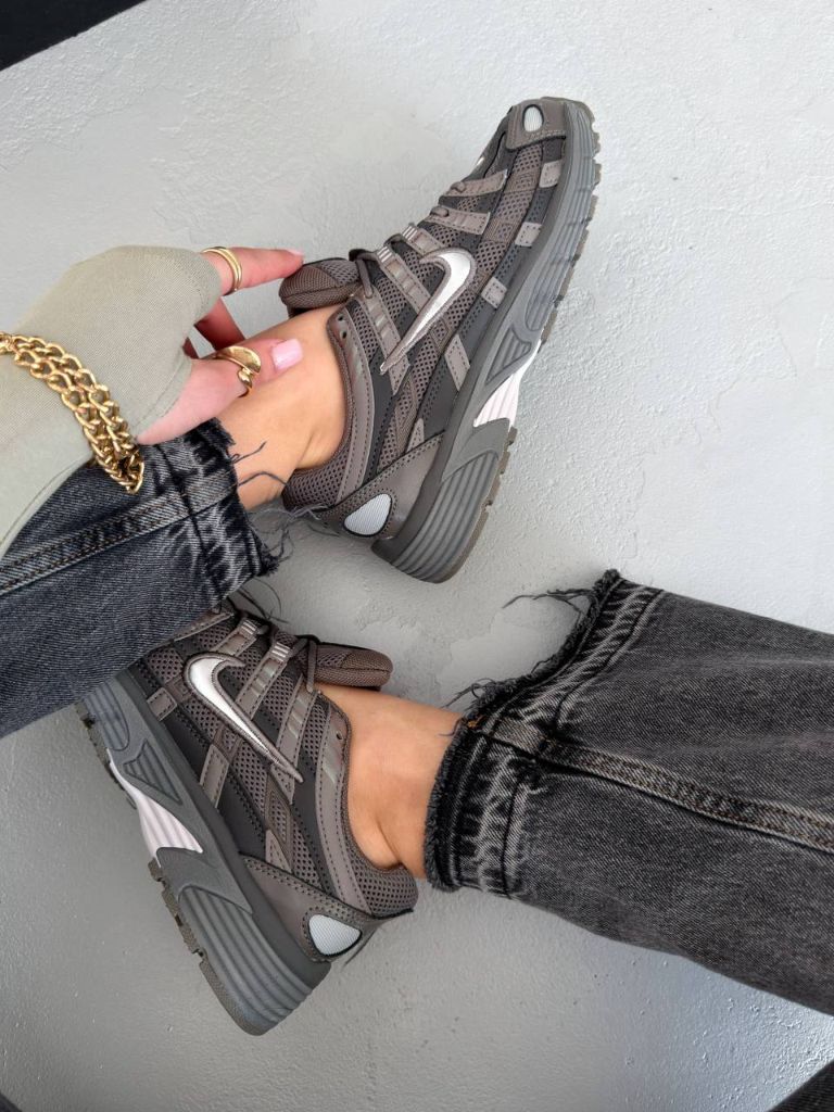 Кросівки коричневі Nike P-6000 Brown