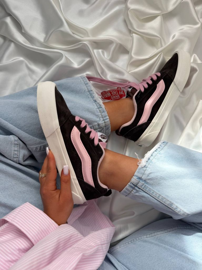 Кеди Vans KNU Skool Brown White