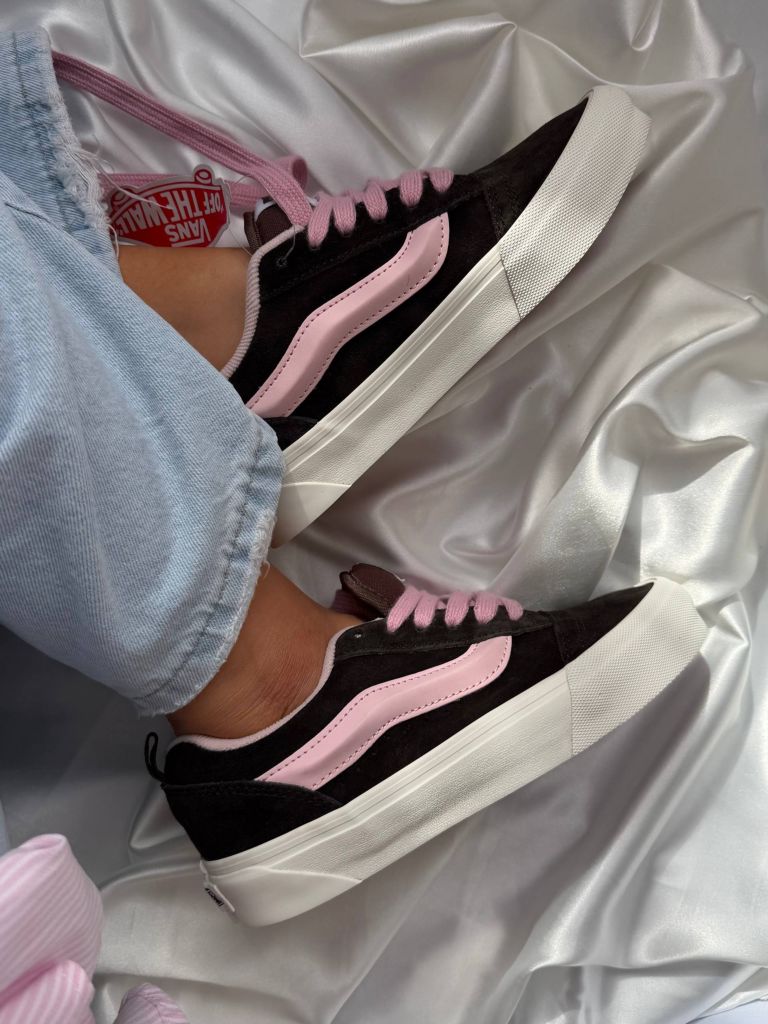 Кеди Vans KNU Skool Brown White