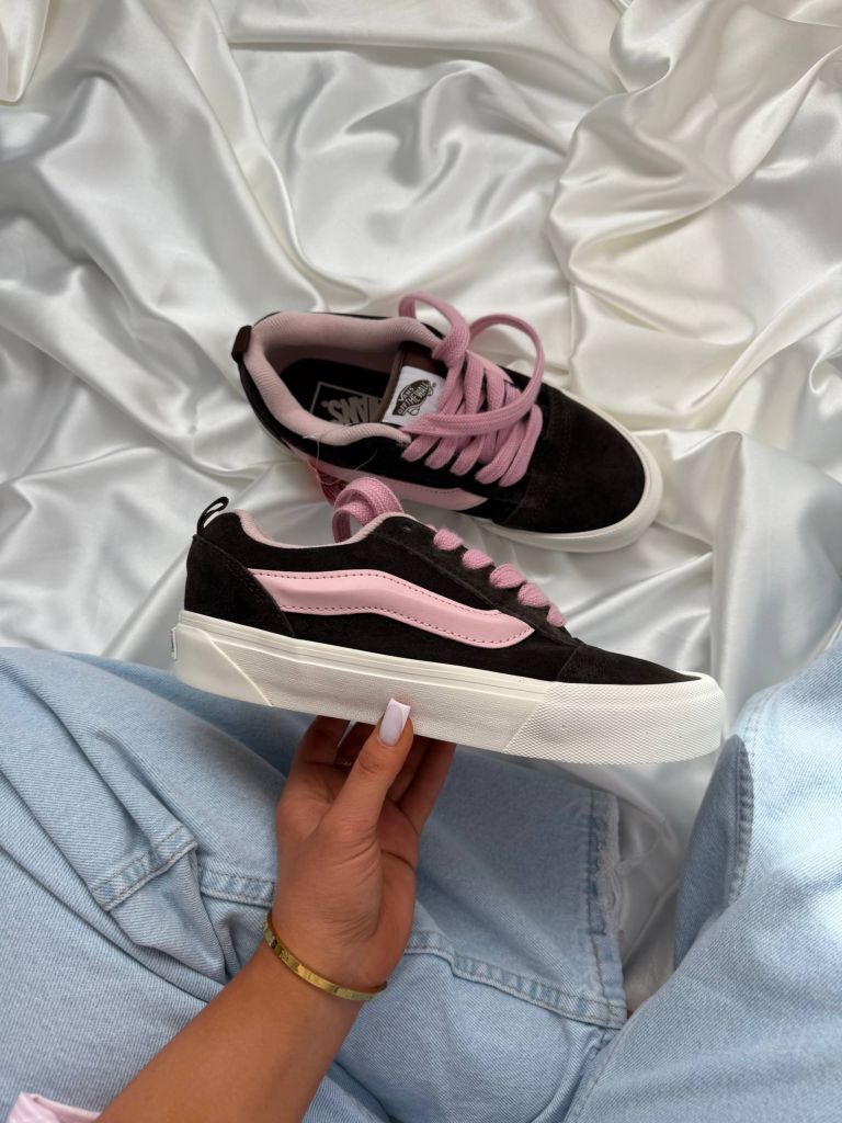 Кеди Vans KNU Skool Brown White