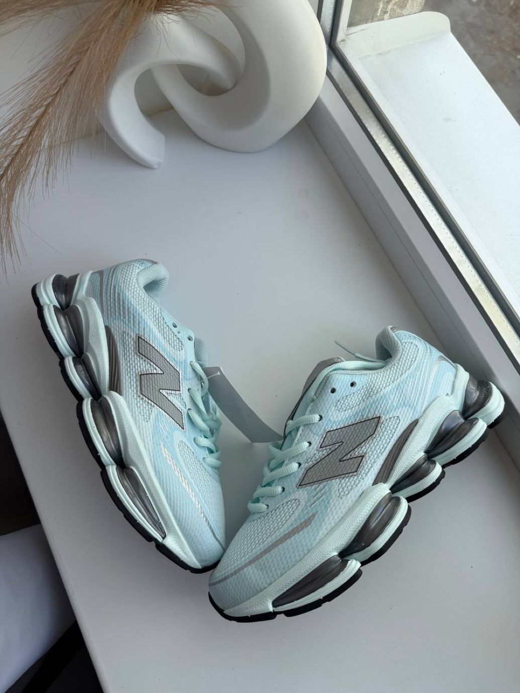 Кросівки м'ятні New Balance 2000 Light Blue Pastel 